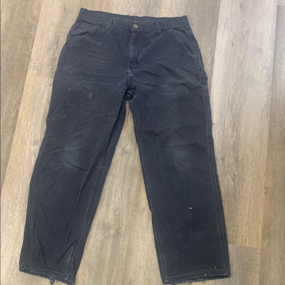 Carhartt Gray Loose Fit Pants